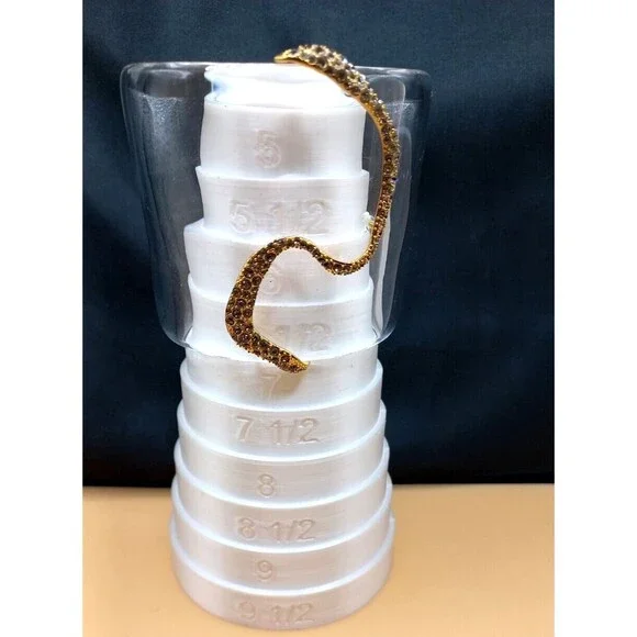 Alexis Bittar Spring/Summer 2013 Lucite Bracelet w/Golden Snake Statemen… - Picture 4 of 16